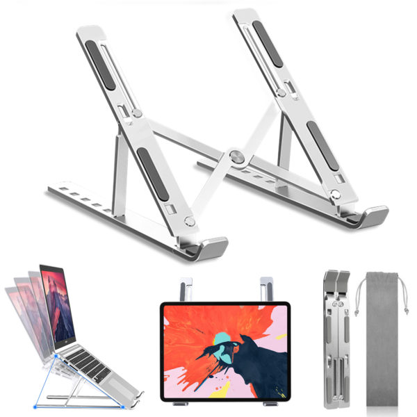 for MacBook Air Retina Aluminum Alloy Laptop Tablet Bracket Portable Stand Pro 